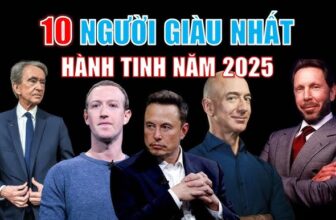 Top 10 người giàu nhất thế giới năm 2025
