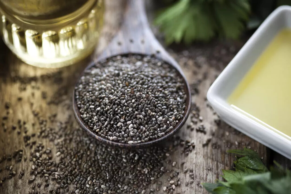 Omega-3 trong hạt chia đem lại nhiều lợi ích cho sức khỏe
