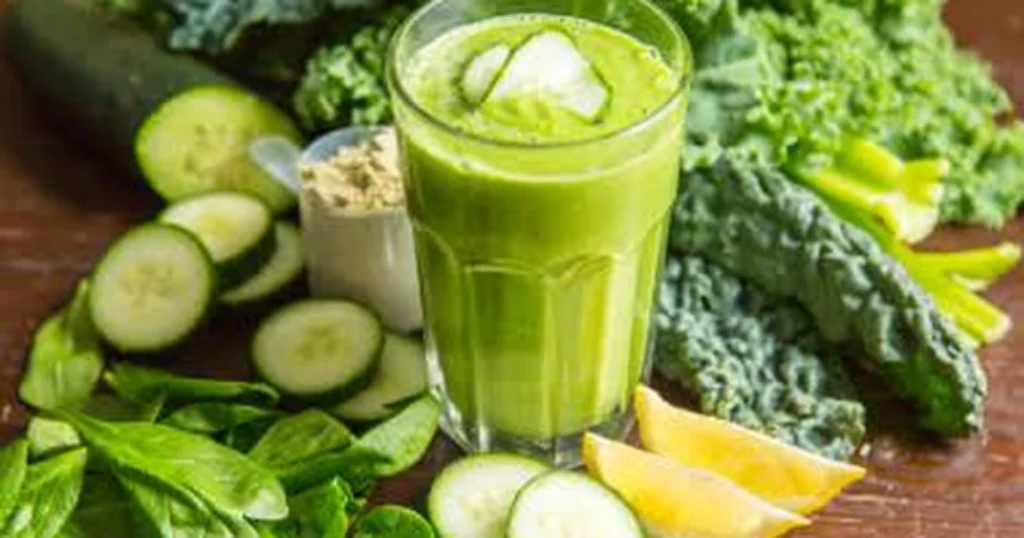 sinh tố rau xanh rất tốt để giảm cân hiệu quả